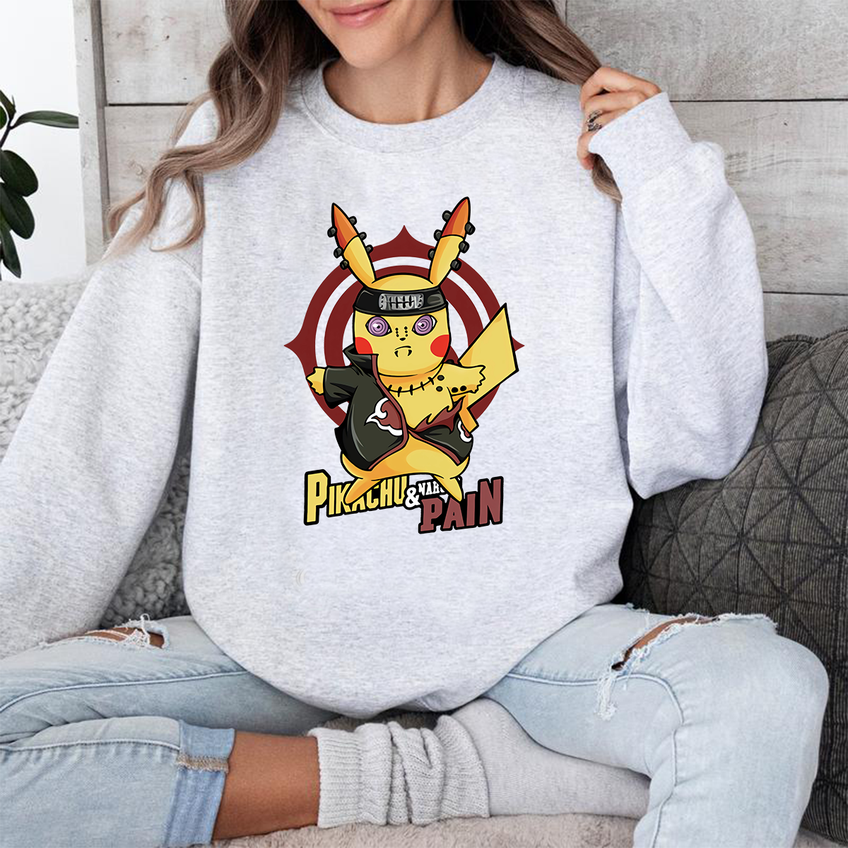 Naruto Pain Anime Anime Unisex T-Shirt ,Crewneck,Hoodie