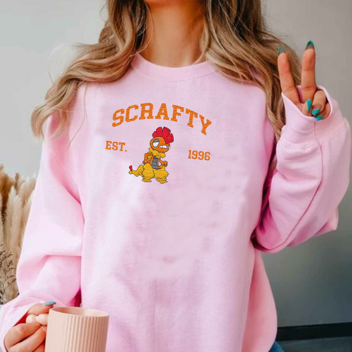 Anime Characters Embroidered Unisex Crewneck Sweatshirt,Hoodie For Gift,Personal Anime Gift Hoodie,Perfect Gift For Anime Lovers.