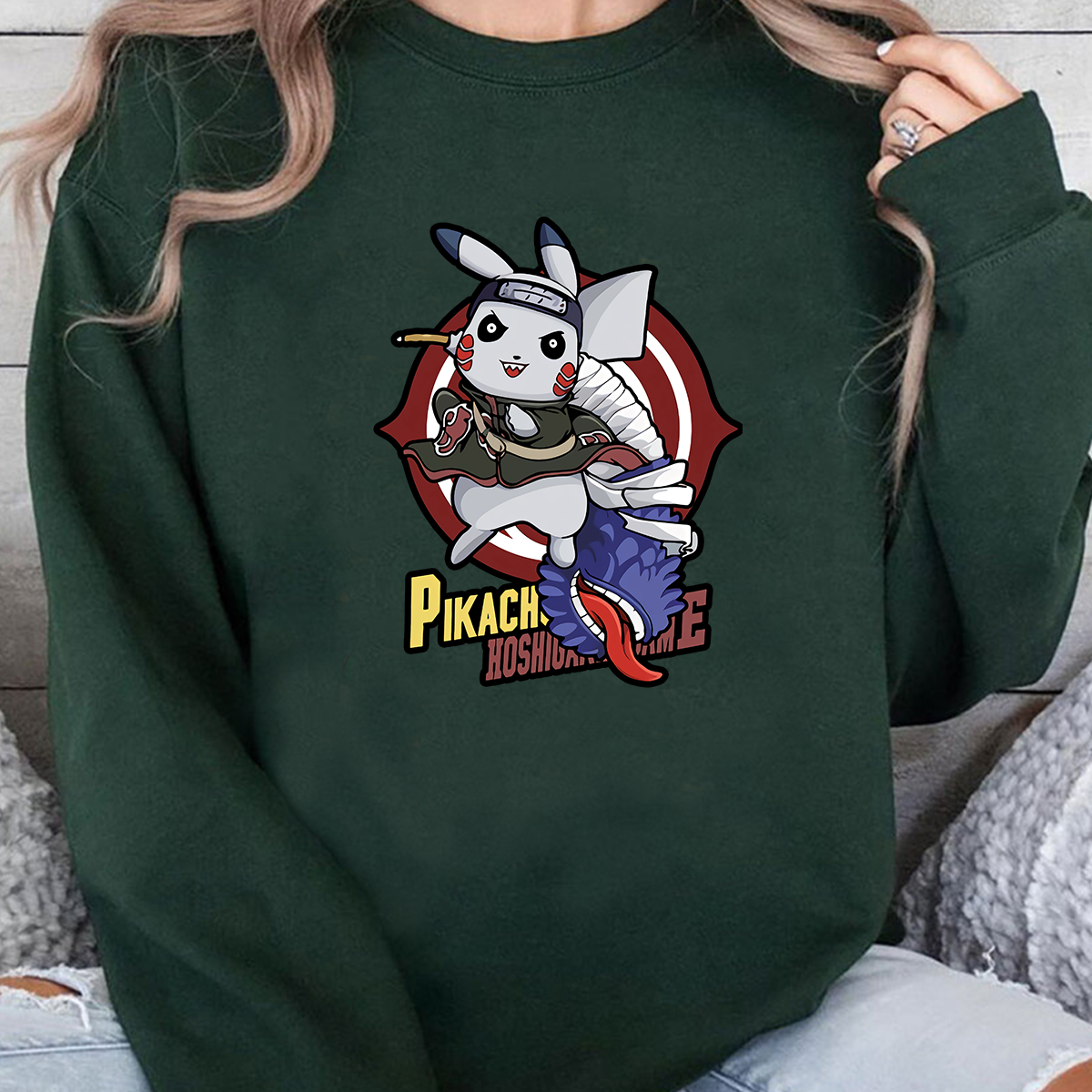 Custom Naruto Hoshigaki Kisame Anime Unisex T-Shirt ,Crewneck,Hoodie