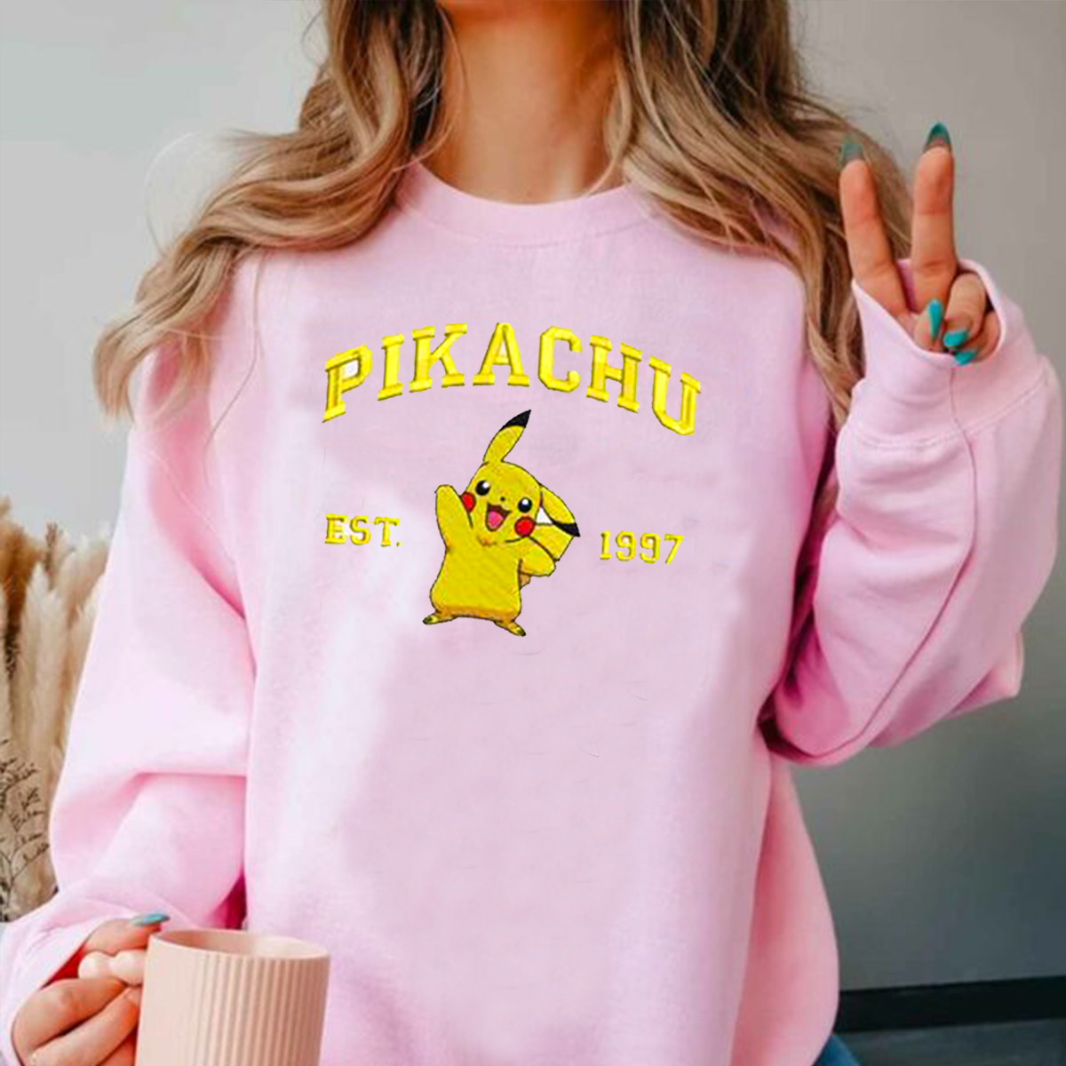Anime Characters Embroidered T-Shirt ,Crewneck Sweatshirt,Hoodie,Personal Anime Gift Hoodie,Perfect Gift For Anime Lovers.