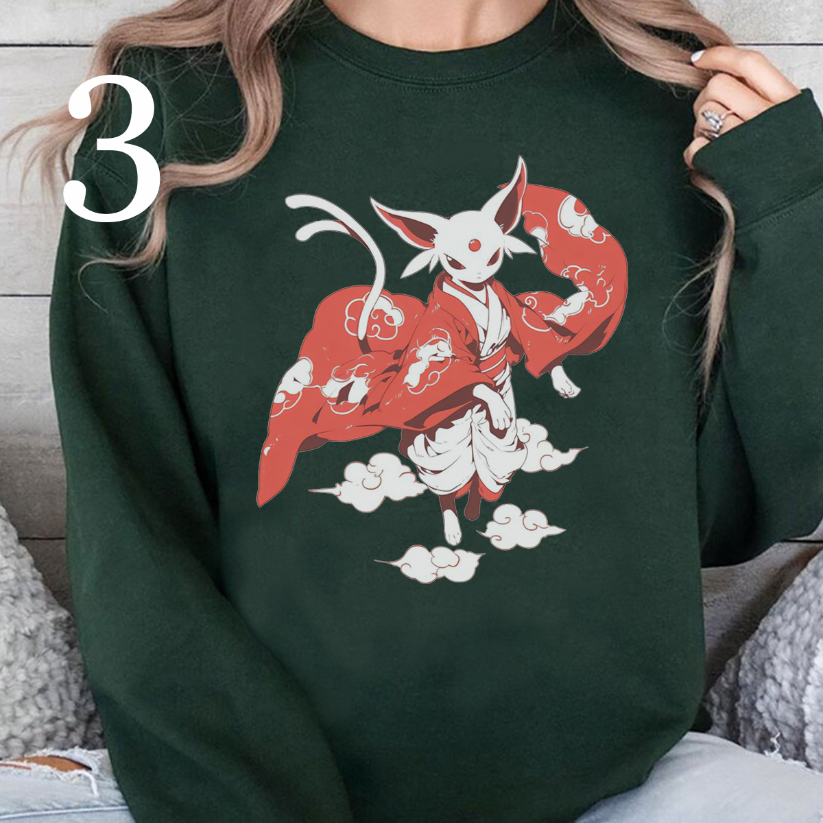 Anime x Naruto Series Cool Little Creature Unisex T-Shirt ,Crewneck,Hoodie
