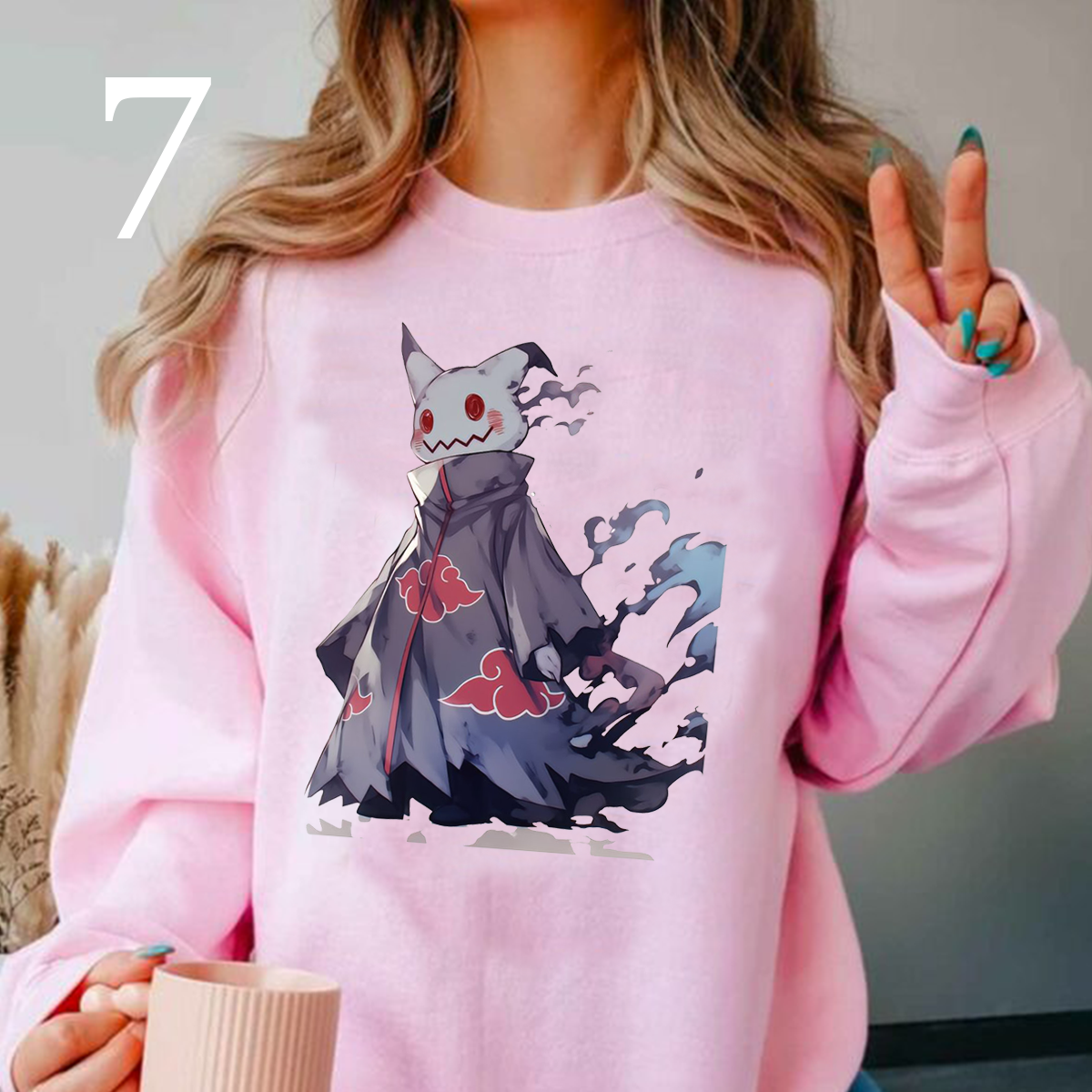 Anime x Naruto Series Cool Little Creature Unisex T-Shirt ,Crewneck,Hoodie