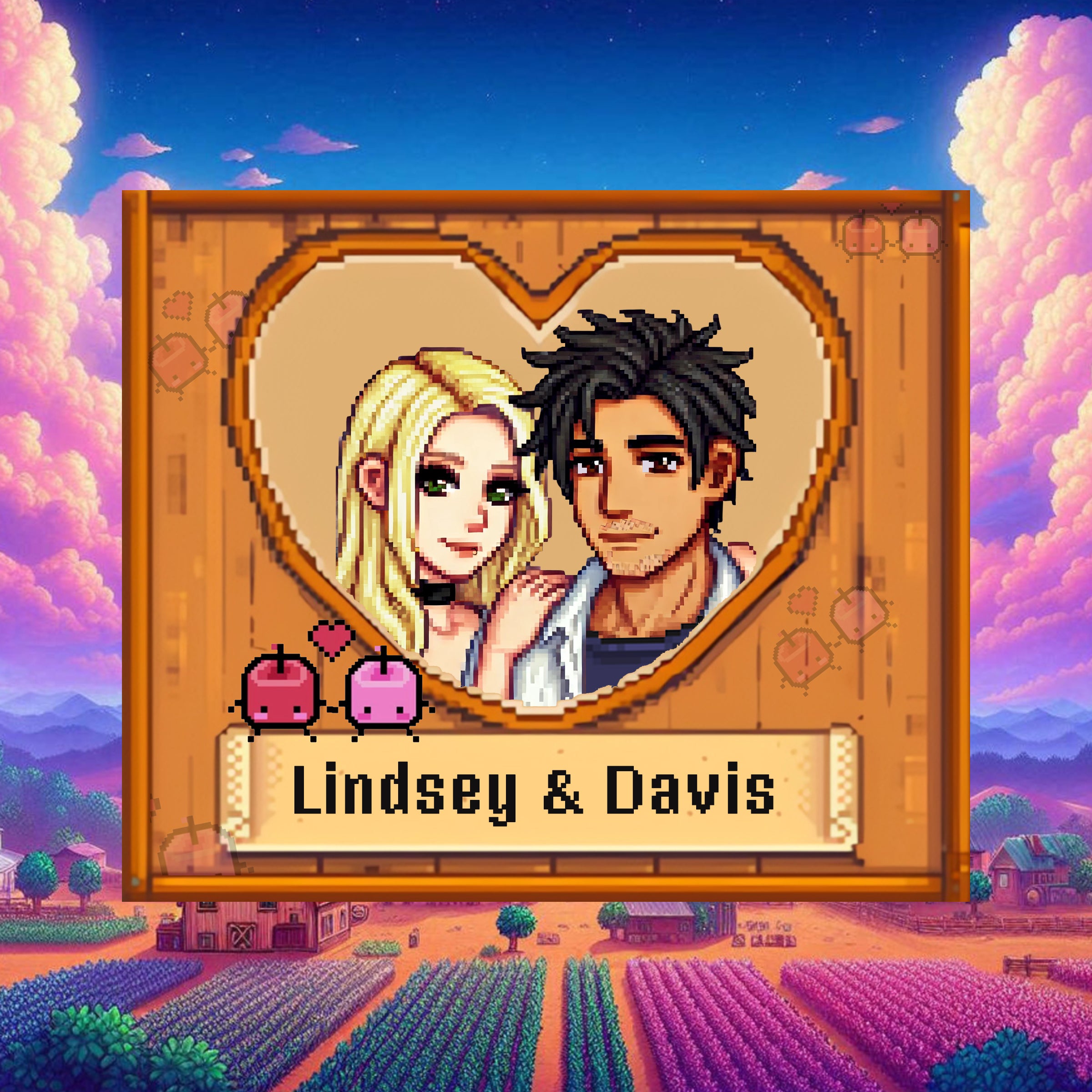 Custom Stardew Valley Portraits - Valentines Gift