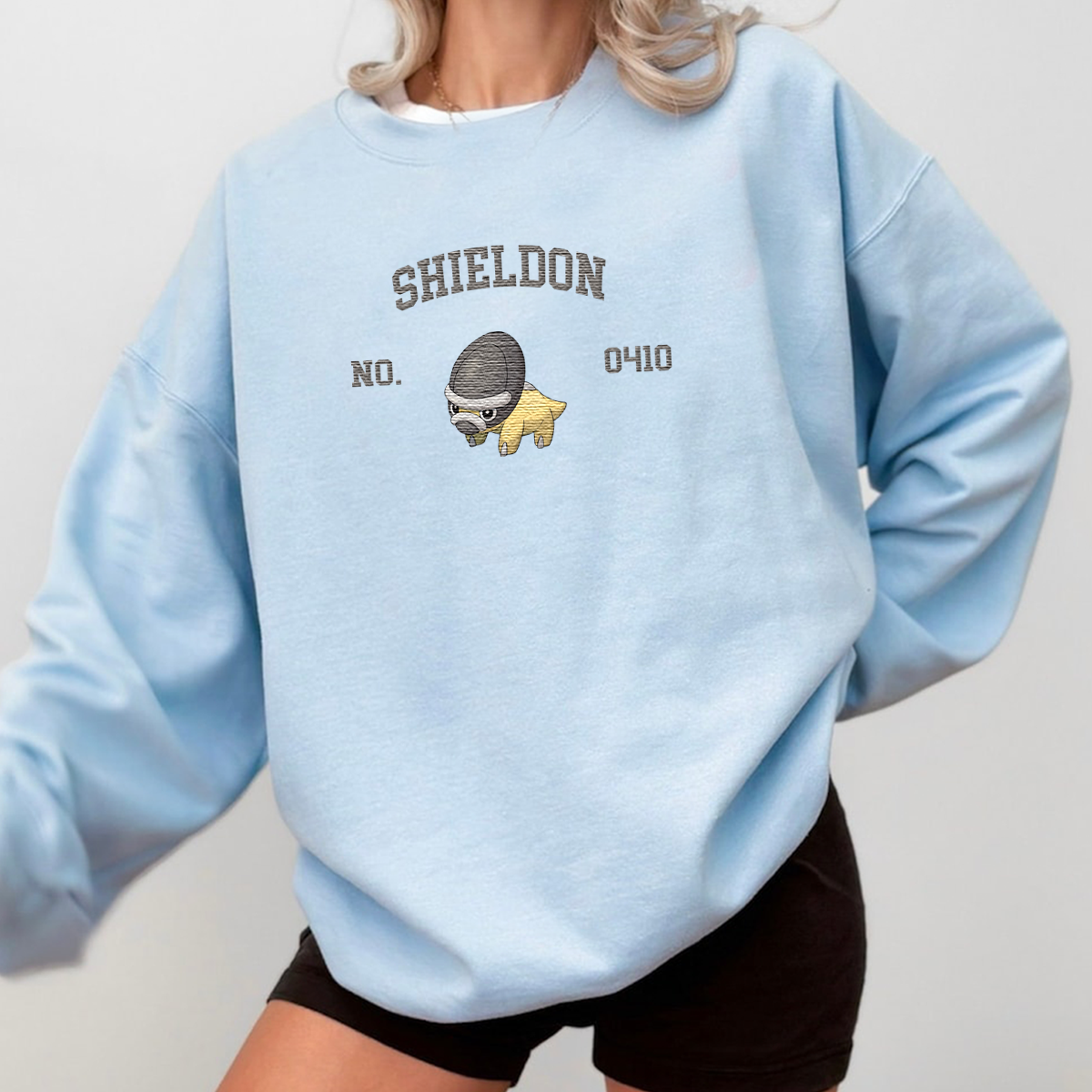 Shieldon Adorable Anime-Themed Embroidered T-Shirt,Crewneck,Hoodie-Trendy Versatile and a Thoughtful Gift for Friends
