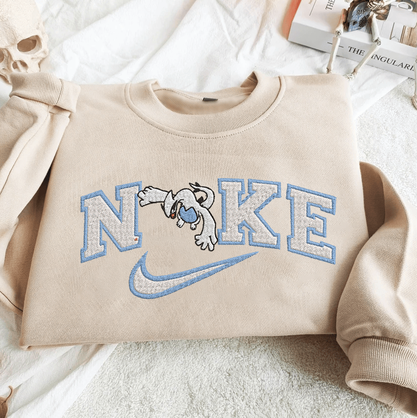 Personalized Anime Nike Embroidered Custom T-Shirt,Crewneck Sweatshirt,Hoodie.Perfect Gift For Anime Lovers.