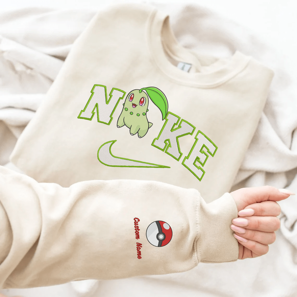 Anime Nike Embroidered Custom T-Shirt,Crewneck Sweatshirt,Hoodie.Perfect Gift For Anime Lovers.