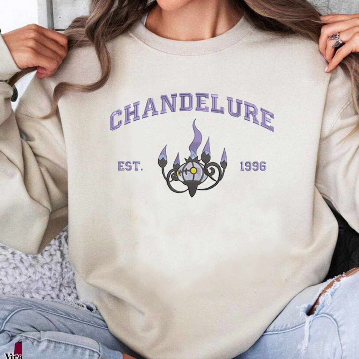 Anime Characters Embroidered Crewneck Sweatshirt,Hoodie,Personal Anime Gift Hoodie,Perfect Gift For Anime Lovers.