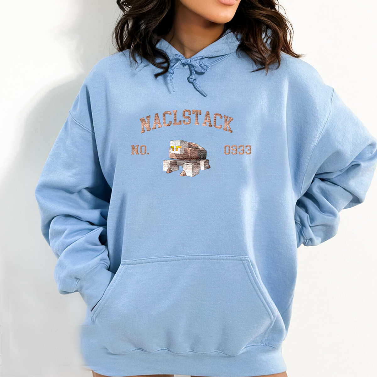 Naclstack Anime-Themed Embroidered T-Shirt,Crewneck,Hoodie-Trendy Versatile and a Thoughtful Gift for Friends