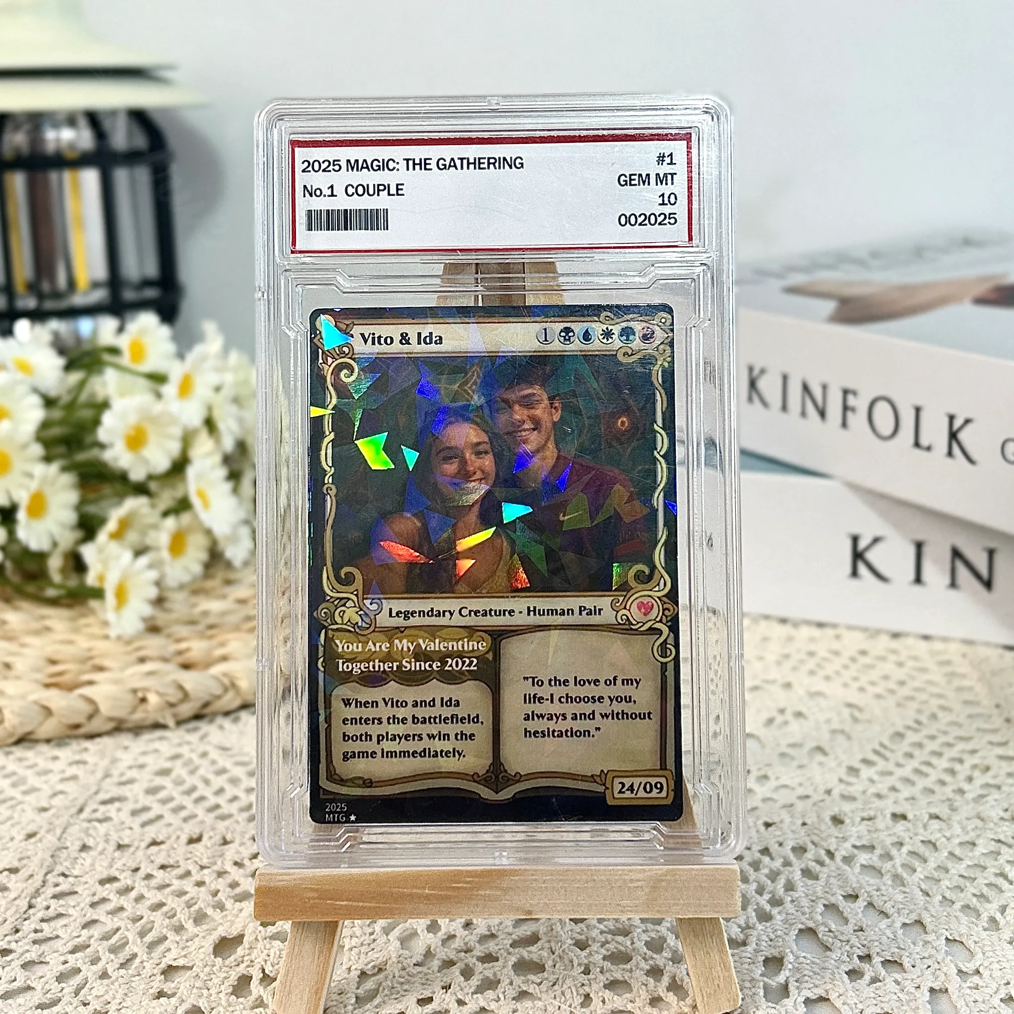 Custom Magic Card Fantasy Game.Custom Gift for Valentine's Day,Anniversary.Valentine's Day,Anniversary gifts