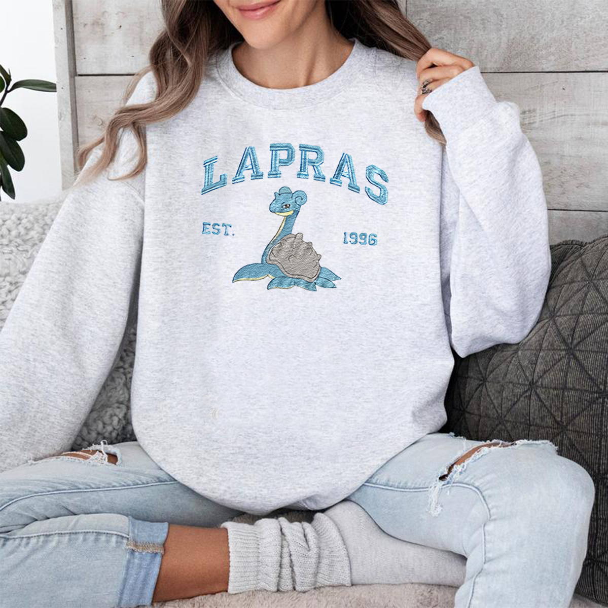 Anime Characters Embroidered Crewneck Sweatshirt,Hoodie,Personal Anime Gift Hoodie,Perfect Gift For Anime Lovers.