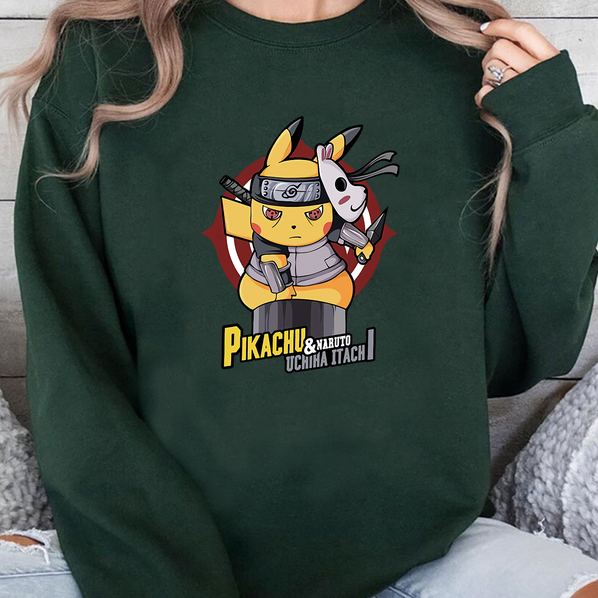 Custom Naruto Uchiha Itachi Anime Unisex T-Shirt ,Crewneck,Hoodie