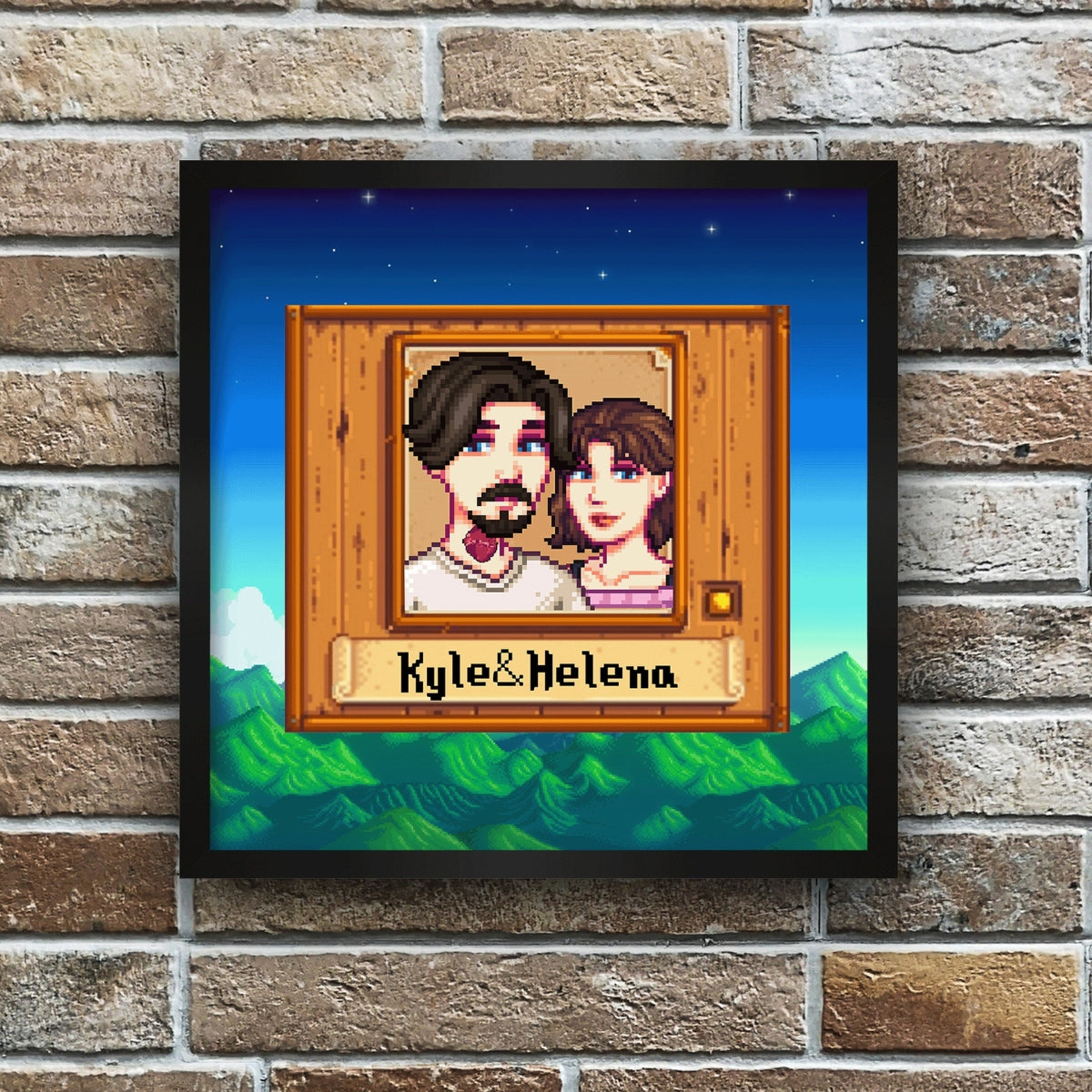 Ritratto personalizzato dell'animale domestico - per i fan di Stardew Valley