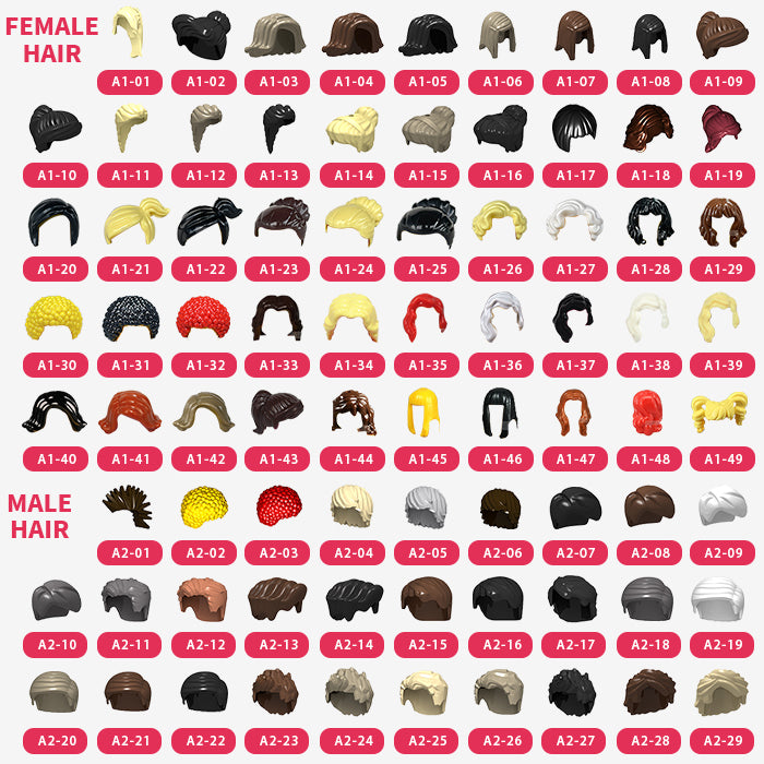 Personalized Couple Mini Figures with Names - Romantic Gift for Him & Her