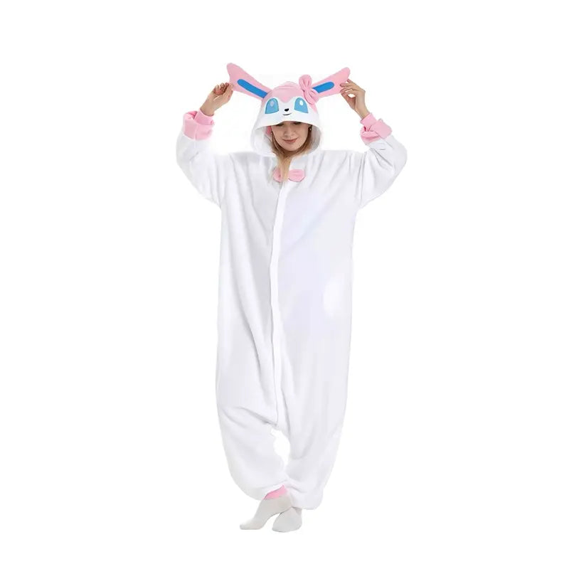 Sylveon Anime Anime Characters Funny Pajamas.Perfect Gift For Anime Lovers.