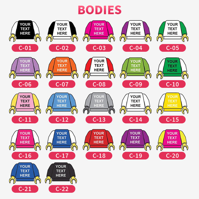 Valentine's Day Personalized Couple Figures - Custom Name Brick Display Gift