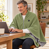 Perstarly USB Heated Wearable Blanket & Shawl for Women & Men