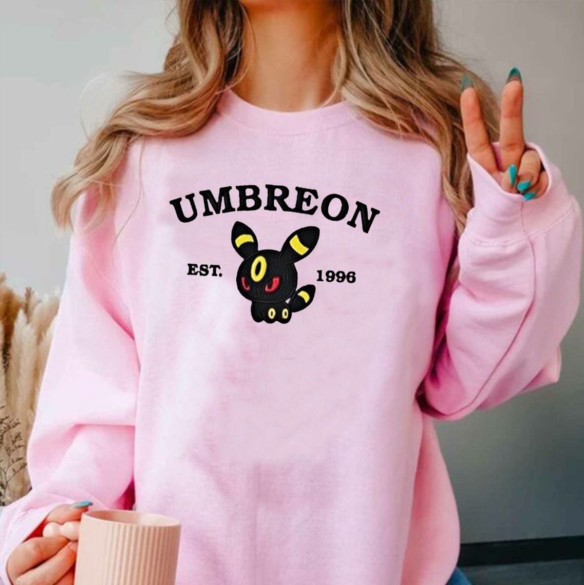 Anime Characters Embroidered Crewneck Sweatshirt,Hoodie,Personal Anime Gift Hoodie,Perfect Gift For Anime Lovers.