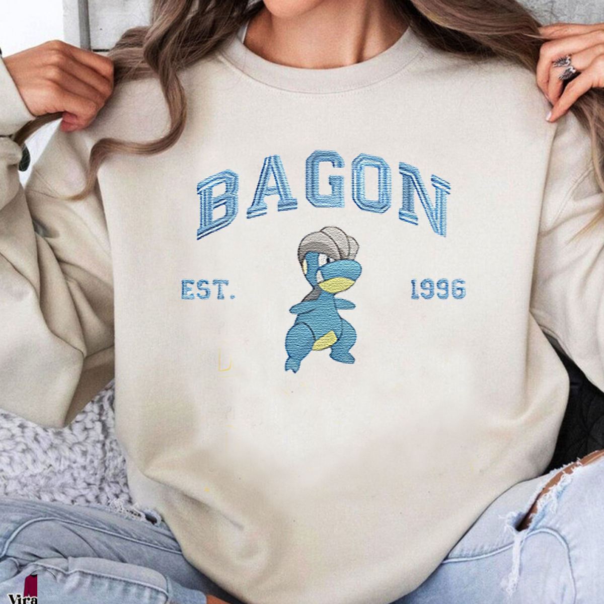 Anime Characters Embroidered Crewneck Sweatshirt,Hoodie,Personal Anime Gift Hoodie,Perfect Gift For Anime Lovers.
