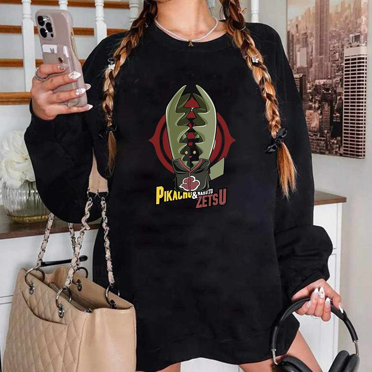 Naruto Zetsu Anime T-Shirt ,Crewneck,Hoodie