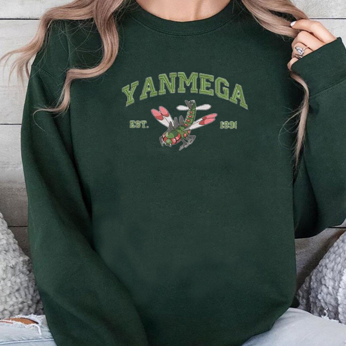 Anime Characters Embroidered Unisex Crewneck Sweatshirt,Hoodie For Gift,Personal Anime Gift Hoodie,Perfect Gift For Anime Lovers.