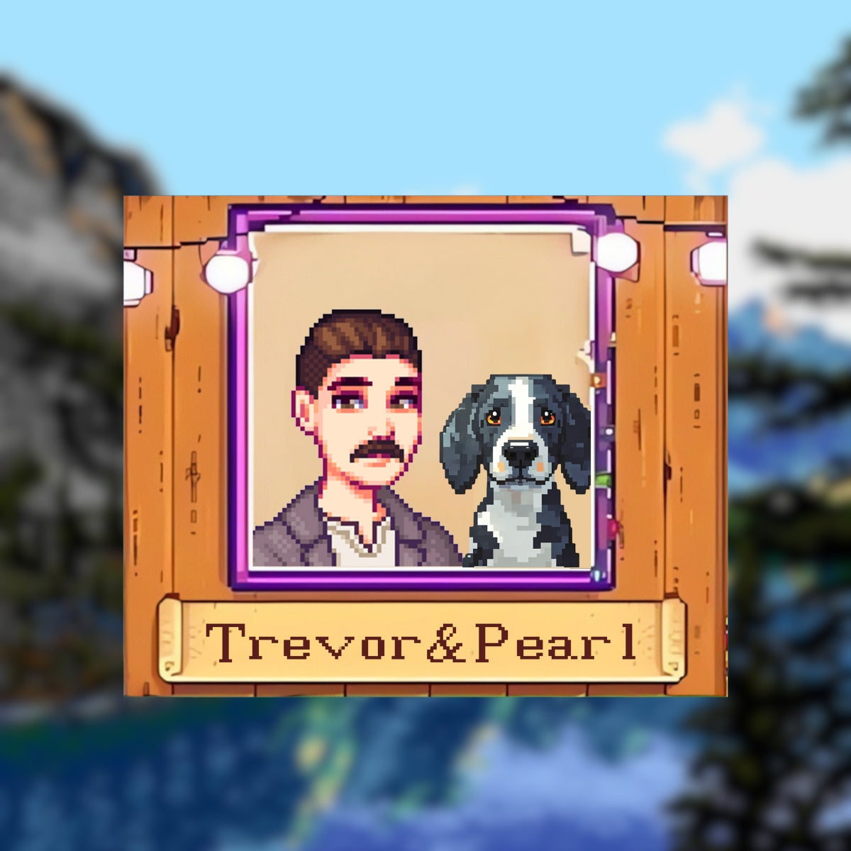 Exklusive handgemalte Pixelgrafiken von Haustieren für Stardew Valley-Fans