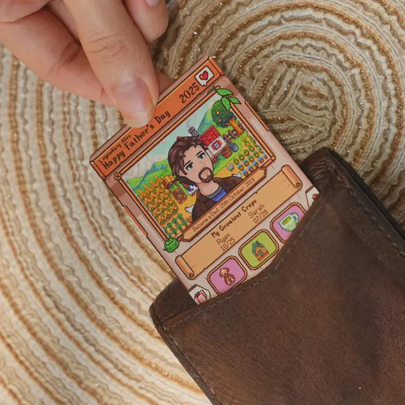 Individuelle Stardew Valley Karte – Personalisierte Geschenke für Paare – Jahrestagsgeschenk – Geschenk für Paare zum Jahrestag – Geschenk für ihn/sie – Geschenk für Landwirtschafts-Gamer