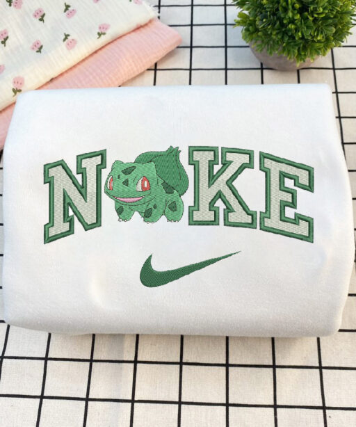 Anime Nike Embroidered Custom T-Shirt,Crewneck Sweatshirt,Hoodie.Perfect Gift For Anime Lovers.