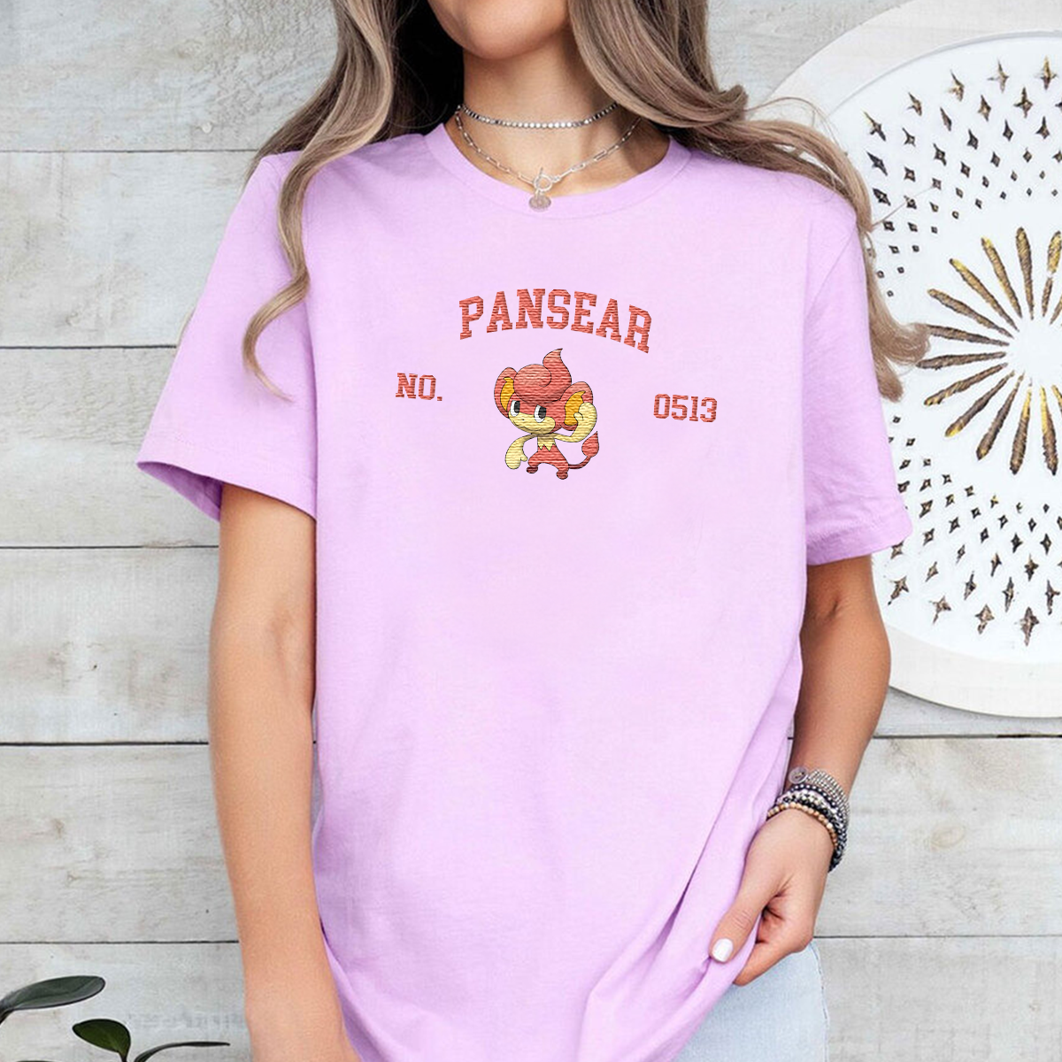 Pansear Adorable Anime-Themed Embroidered T-Shirt,Crewneck,Hoodie-Trendy Versatile and a Thoughtful Gift for Friends