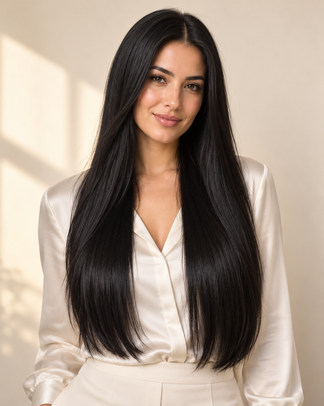 Perstarly Seamless Clip-In Remy Human Hair Extensions
