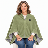 Perstarly USB Heated Wearable Blanket & Shawl for Women & Men